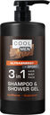 Гель-шампунь 3в1 Cool Men Ultraenergy 1000 мл 2