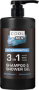 Гель-шампунь 3в1 Cool Men Ultrasensitive 1000 мл 2