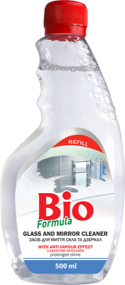 Засіб для миття скла та дзеркал Bio Formula з ефек 2