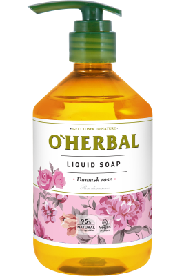 Рідке мило O'Herbal з екстрактом троянди 500 мл 2