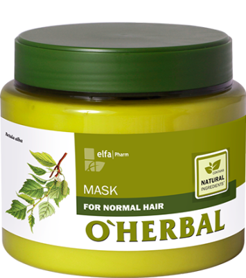 Маска O'Herbal для нормального волосся 500 мл EN 2