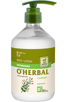 Освіжаючий лосьйон для тіла O'Herbal з екстрактом  2