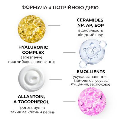 Ліпідовідновлюючий крем для обличчя з церамідами E 4