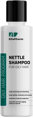 Трихологічний шампунь для жирного волосся Elfa Pha 3