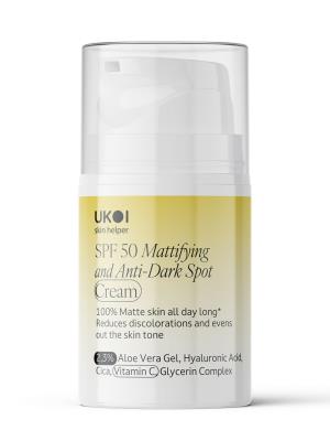 Матуючий крем проти пігментних плям UKOI SPF 50 мл 2