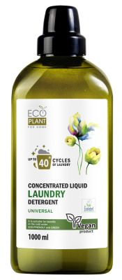Екологічний концентрований засіб для прання Ecoplant Universal 1000 мл