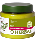 Маска O'Herbal для фарбованого волосся 500 мл EN