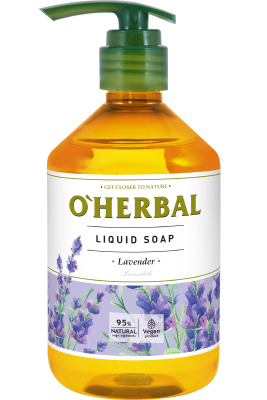 Рідке мило O'Herbal з екстрактом лаванди 500 мл