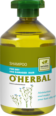 Шампунь O'Herbal для сухого волосся 500 мл ENG
