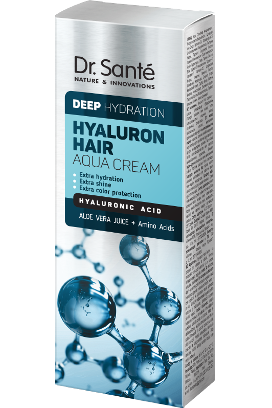 Aqua-крем для волосся Dr.Sante Hyaluron Deep hydration 100 мл