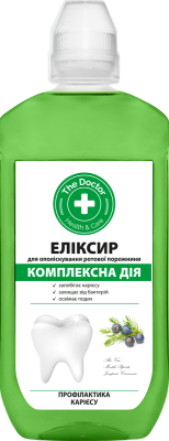 Еліксир для порожнини рота The Doctor Health&Care Комплексна дія 500 мл