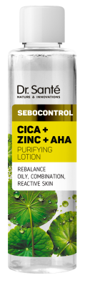 Очищуючий лосьйон Dr. Sante Sebocontrol Цика + Цинк + АНА 200 мл