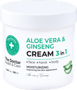 Крем для шкіри 3в1 The Doctor Health&Care Алое вера і женьшень 250 мл