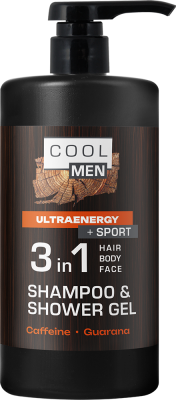 Гель-шампунь 3в1 Cool Men Ultraenergy 1000 мл