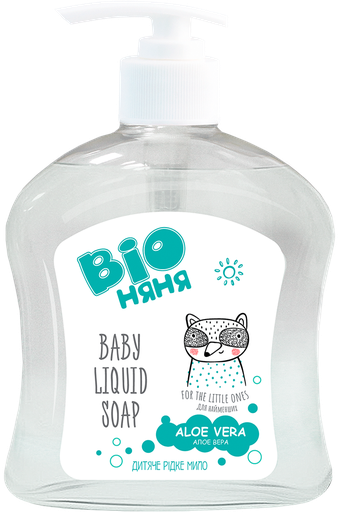 [4823015930706] Дитяче рідке мило BIO Няня Алое Вера 500 мл