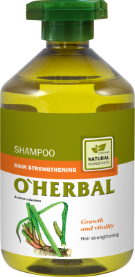 [5901845500425] Шампунь O'Herbal для зміцнення волосся 500 мл
