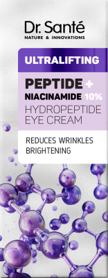 [4823015946820] Крем для шкіри навколо очей Dr. Sante Ultralifting Пептид + Ніацинамід 15 мл