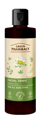 [4823015929663] Тонік для обличчя Green Pharmacy Зелений чай для всіх типів шкіри 200 мл